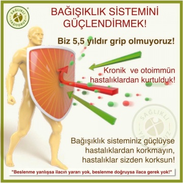 BİZ 5.5 YILDIR GRİP OLMUYORUZ