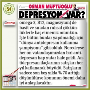 Depresyon Salgını mı var ?.