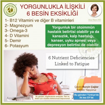 Yorgunlukla İlgili 6 Besin Eksikliği